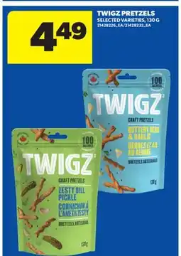 Real Canadian Superstore TWIGZ PRETZELS offer