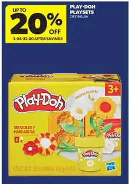 Real Canadian Superstore PLAY-DOH PLAYSETS offer