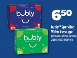 Real Canadian Superstore BUBLY SPARKLING WATER BEVERAGE offer