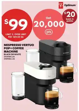 Real Canadian Superstore NESPRESSO VERTUO POD COFFEE MACHINE offer