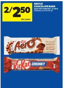 Real Canadian Superstore NESTLÉ CHOCOLATE BARS offer