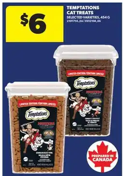 Real Canadian Superstore TEMPTATIONS CAT TREATS offer