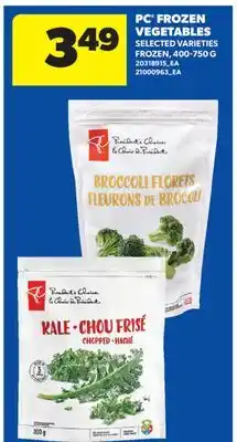 Real Canadian Superstore PC FROZEN VEGETABLES offer