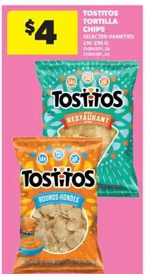 Real Canadian Superstore TOSTITOS TORTILLA CHIPS offer