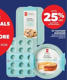 Real Canadian Superstore PC FLEX BAKE BAKEWARE offer