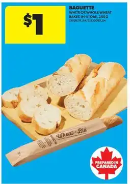 Real Canadian Superstore BAGUETTE offer