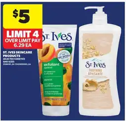 Real Canadian Superstore ST. IVES SKINCARE PRODUCTS offer