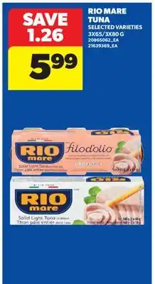 Real Canadian Superstore RIO MARE TUNA, 3X65 offer