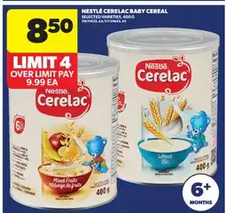 Real Canadian Superstore NESTLÉ CERELAC BABY CEREAL offer