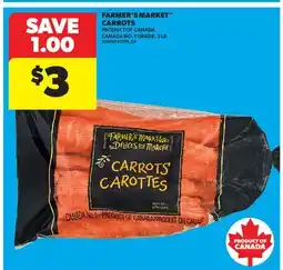 Real Canadian Superstore FARMER'S MARKET CARROTS, 3 LB offer