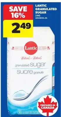 Real Canadian Superstore LANTIC GRANULATED SUGAR offer