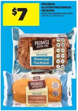 Real Canadian Superstore PROMISE GLUTEN FREE BREAD OR BUNS offer