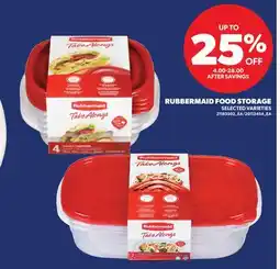 Real Canadian Superstore RUBBERMAID FOOD STORAGE offer