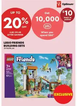 Real Canadian Superstore LEGO FRIENDS BUILDING SETS offer