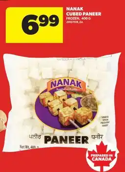 Real Canadian Superstore NANAK CUBED PANEER offer