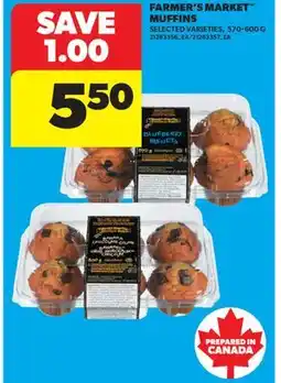 Real Canadian Superstore FARMER'S MARKET MUFFINS offer