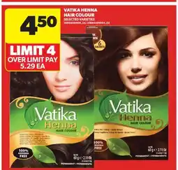 Real Canadian Superstore VATIKA HENNA HAIR COLOUR offer