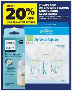 Real Canadian Superstore PHILIPS AND DR.BROWNS FEEDING AND NURSING ACCESSORIES offer