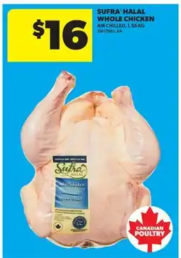 Real Canadian Superstore SUFRA SUFRA HALAL WHOLE CHICKEN offer