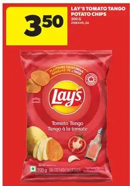 Real Canadian Superstore LAY'S TOMATO TANGO POTATO CHIPS offer