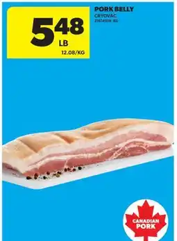 Real Canadian Superstore PORK BELLY offer