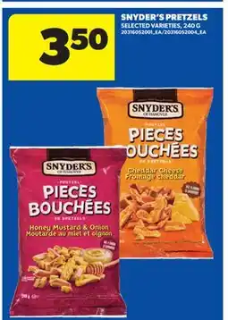 Real Canadian Superstore SNYDER'S PRETZELS offer