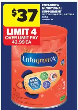 Real Canadian Superstore ENFAGROW NUTRITIONAL SUPPLEMENT offer
