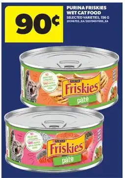 Real Canadian Superstore PURINA FRISKIES WET CAT FOOD offer