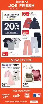 Real Canadian Superstore JOE FRESH offer