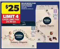Real Canadian Superstore MILLIE MOON CLUB PACK DIAPERS offer