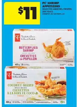 Real Canadian Superstore PC SHRIMP APPETIZERS offer