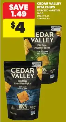 Real Canadian Superstore CEDAR VALLEY PITA CHIPS offer