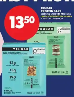 Real Canadian Superstore TRUBAR PROTEIN BARS offer