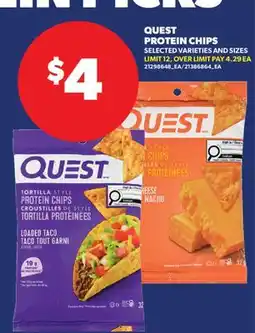 Real Canadian Superstore QUEST PROTEIN CHIPS offer