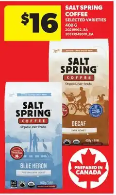 Real Canadian Superstore SALT SPRING COFFEE offer