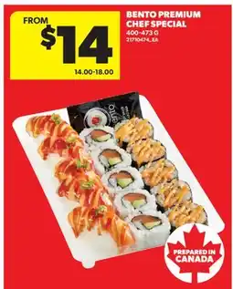 Real Canadian Superstore BENTO PREMIUM CHEF SPECIAL offer