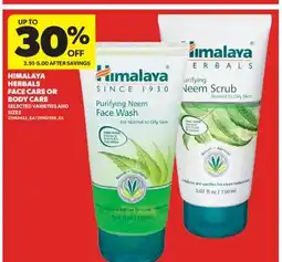 Real Canadian Superstore HIMALAYA HERBALS FACE CARE OR BODY CARE offer