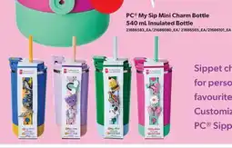 Real Canadian Superstore PC MY SIP MINI CHARM BOTTLE offer