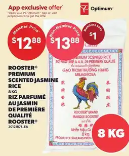Independent Grocer ROOSTER PREMIUM SCENTED JASMINE RICE offer