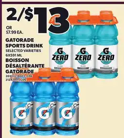 Independent Grocer GATORADE SPORTS DRINK offer