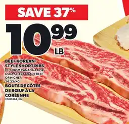 Independent Grocer BEEF KOREAN-STYLE SHORT RIBS offer