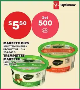 Independent Grocer MARZETTI DIPS offer