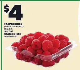 Independent Grocer RASPBERRIES offer