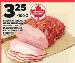 Independent Grocer SIKORSKI GRAND PA OR GRAND MA HAM offer