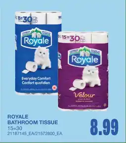 Wholesale Club BATHROOM TISSUE, 15=30 offer