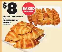 Independent Grocer BUTTER CROISSANTS, 12'S offer