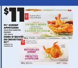 Independent Grocer PC SHRIMP APPETIZERS offer