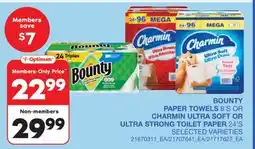 Wholesale Club PAPER TOWELS 8'S OR ULTRA SOFT OR ULTRA STRONG TOILET PAPER 24'S offer