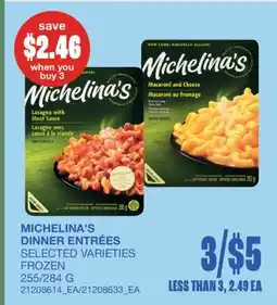 Wholesale Club DINNER ENTRÉES, 255/284 G offer