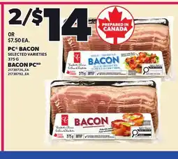 Independent Grocer PC BACON offer